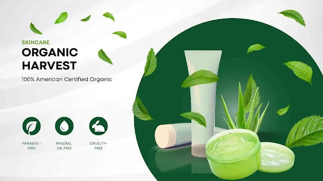 "Organic Harvest Aloe Vera Gel and Face Wash featured in product review"