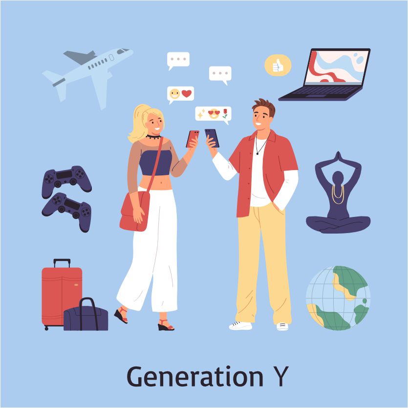 Millennials shaping the digital age with internet, social media, and environmental awareness